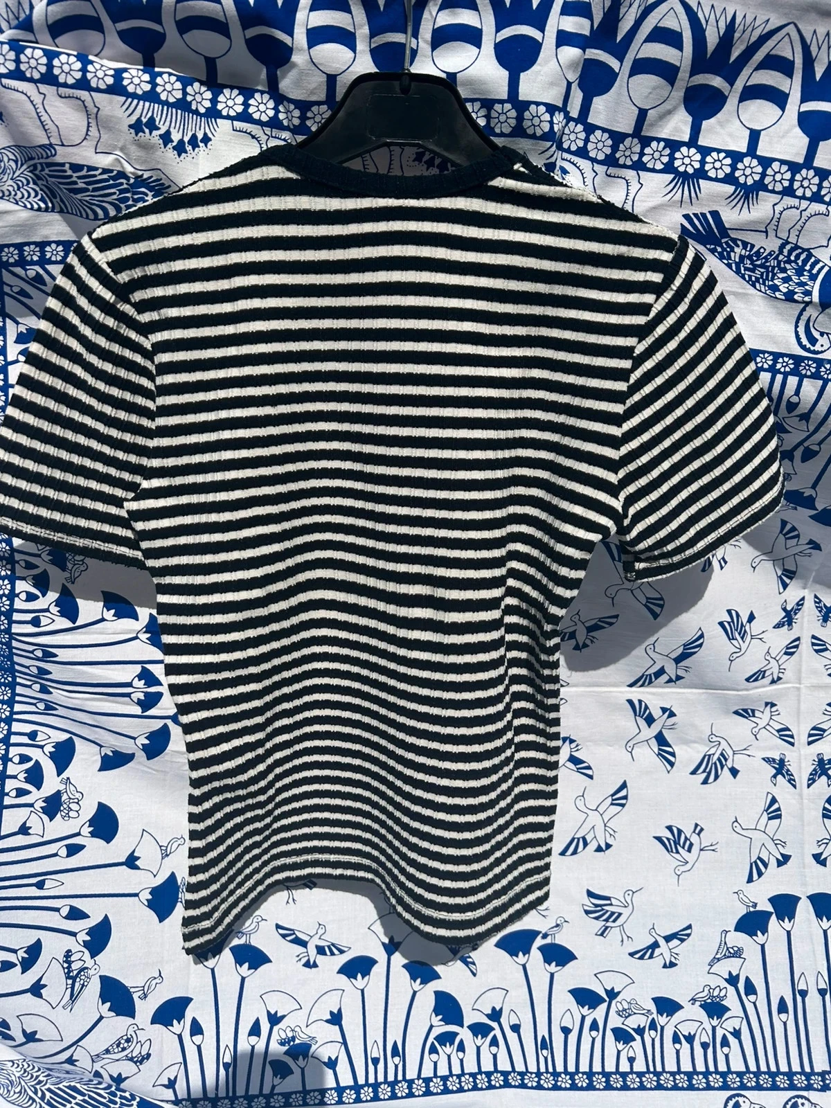 Camiseta azul e branca S/36 Jennyfer em bom estado para mulher – photo 3